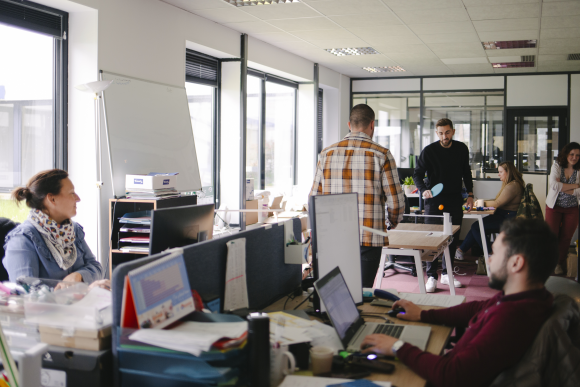 Ambiance de bureau chez Subrenat 